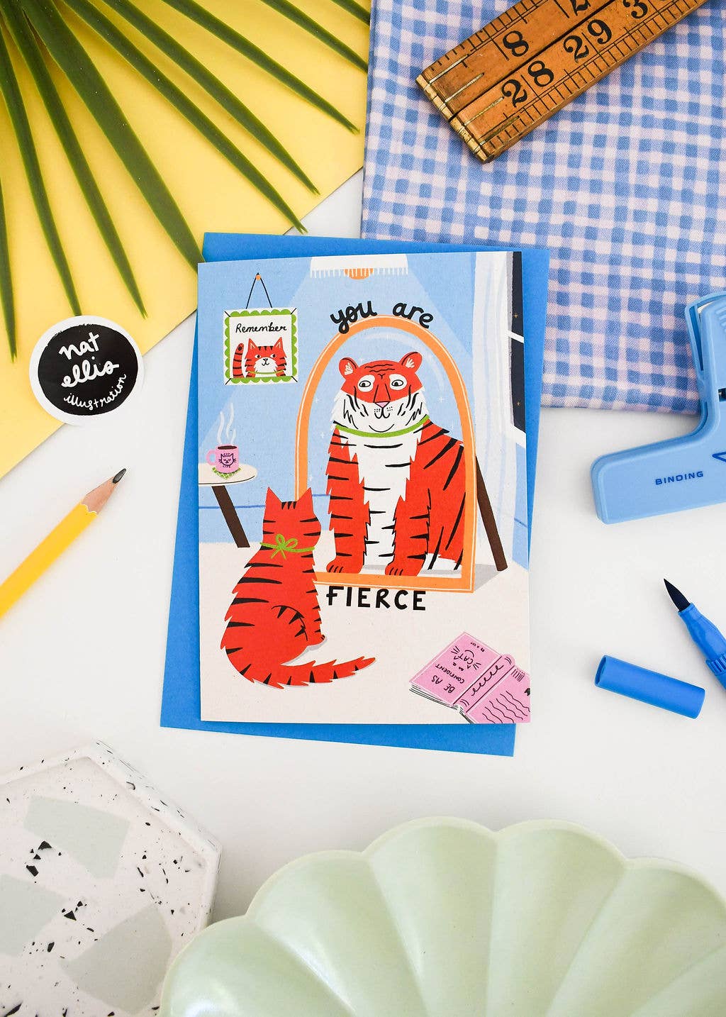 You Are Fierce- Celebration Greeting Card  