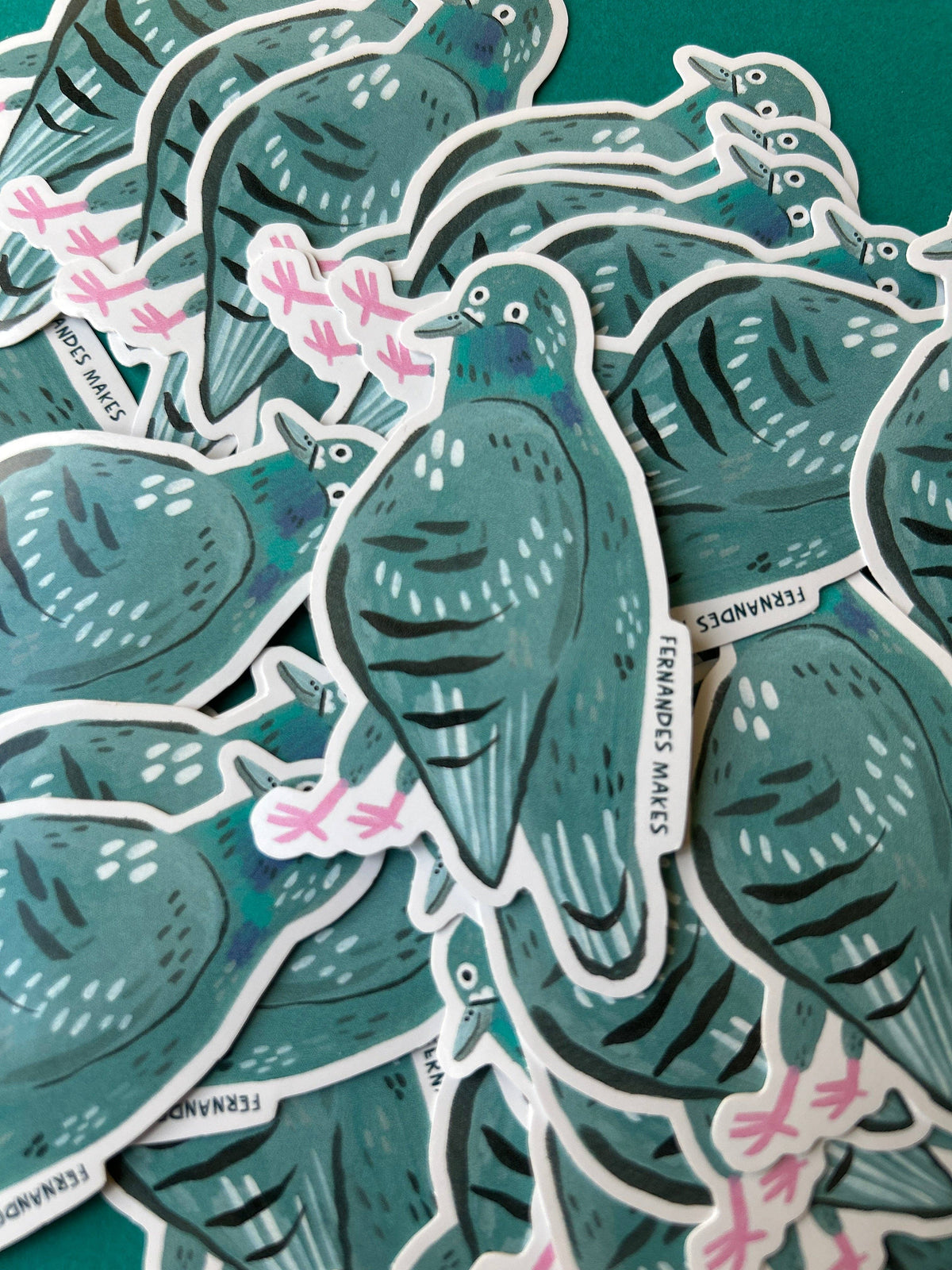 Pigeon Vinyl Stickers (Vol. 2 / 12 New Pigeons)