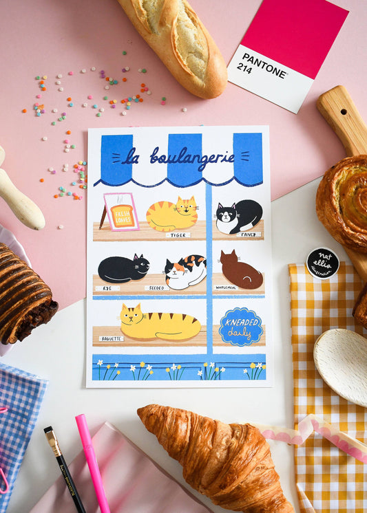 La Boulangerie  – A4 Heavyweight Art Print