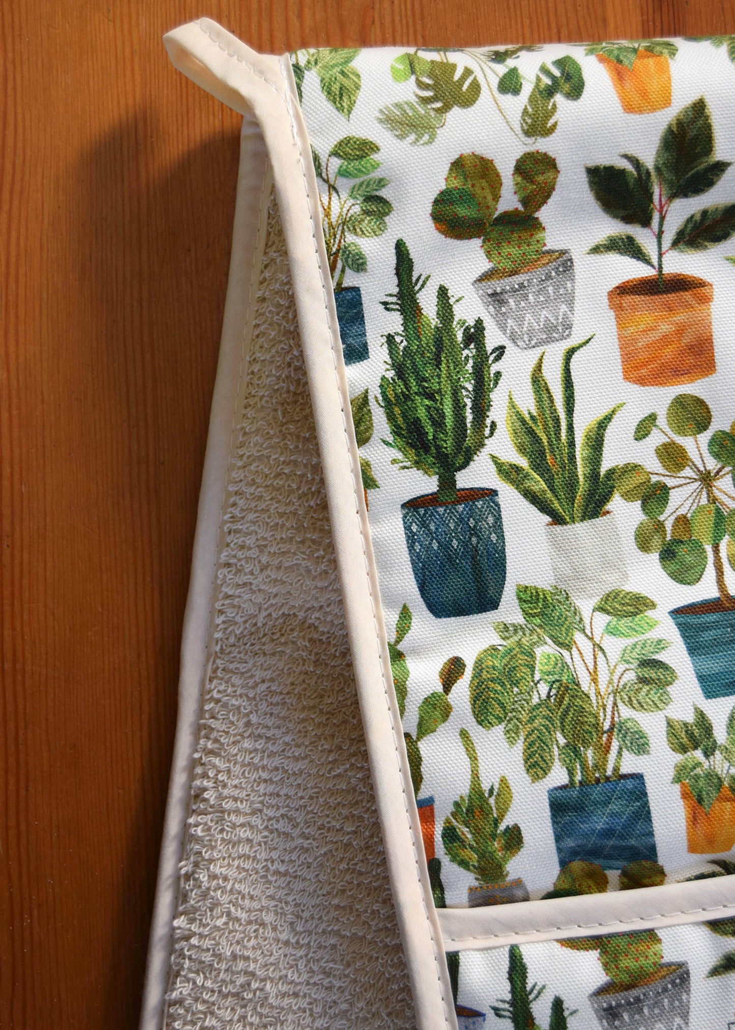 Houseplants Oven Gloves / Cotton Oven Mitts / Pot Holder