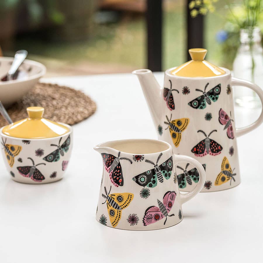 Handmade Ceramic Moth Teapot