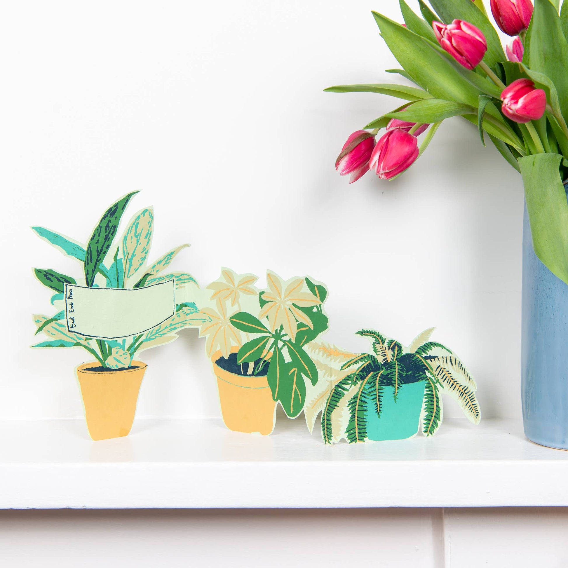 Fold out Houseplant Card