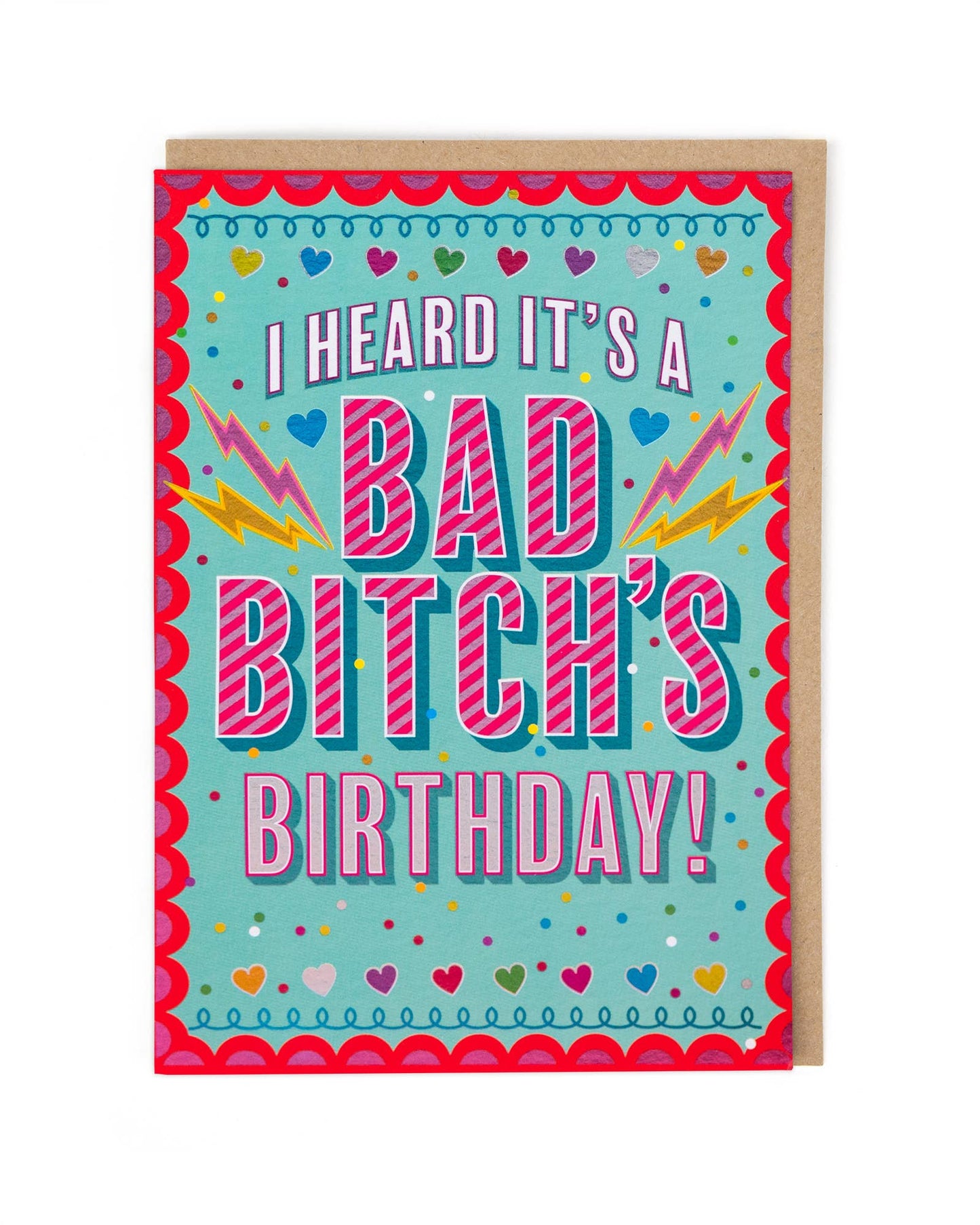 Bad Bitch Birthday Card