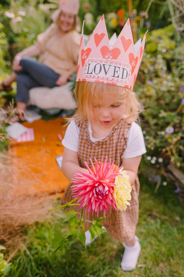 Loved Party Hat Card