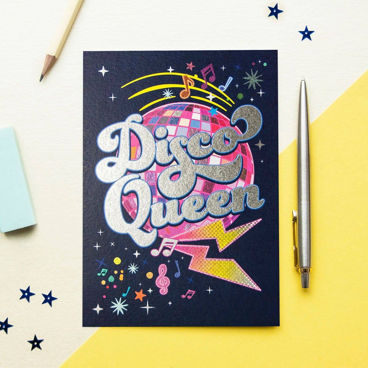 Disco Queen Birthday Card