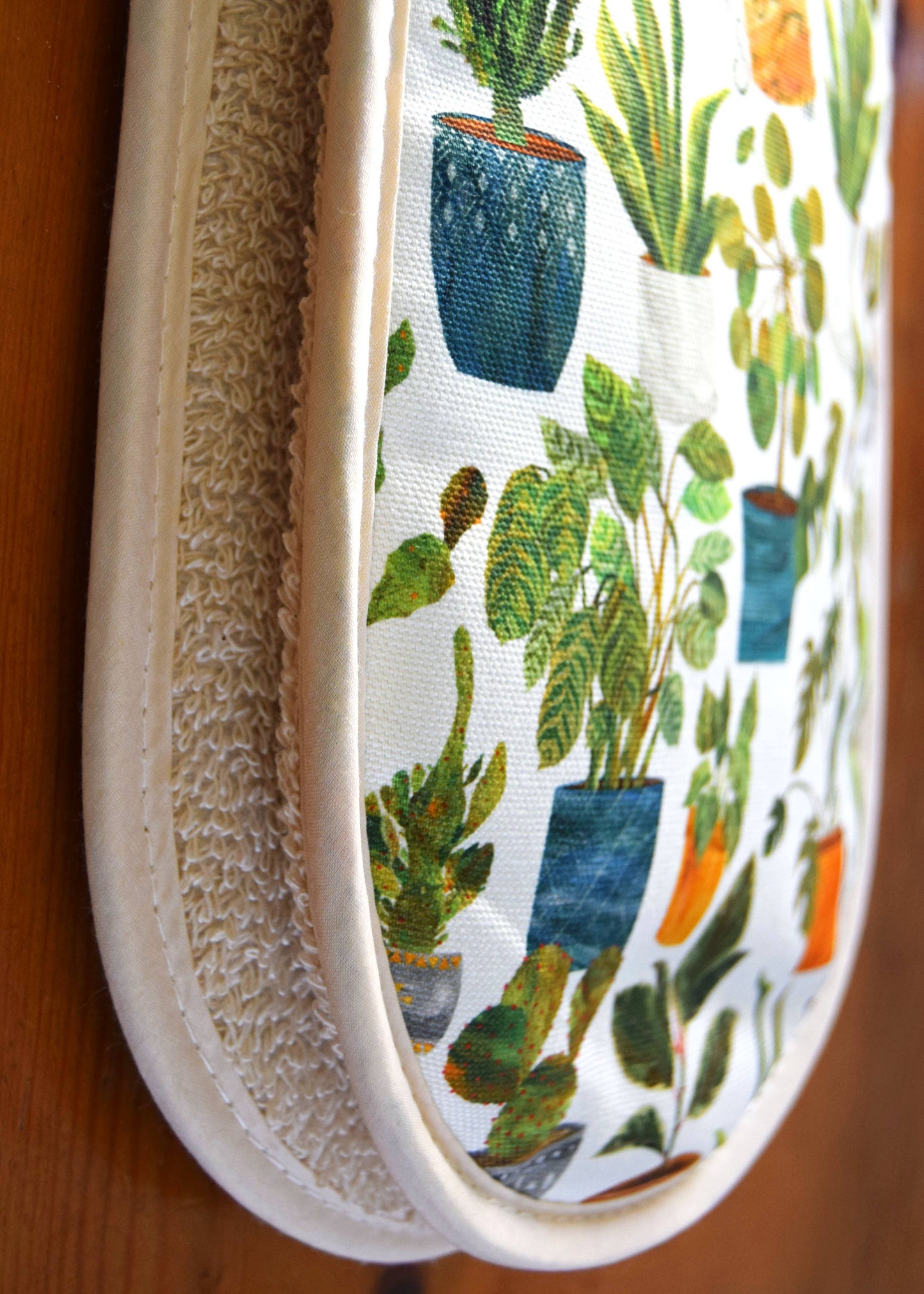 Houseplants Oven Gloves / Cotton Oven Mitts / Pot Holder