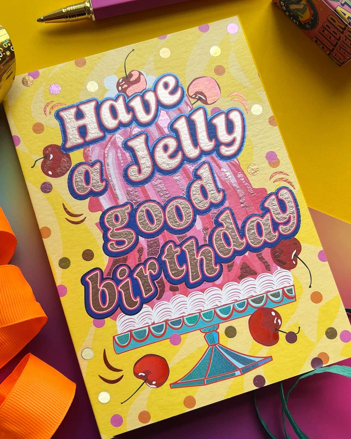Jelly Good Birthday Card