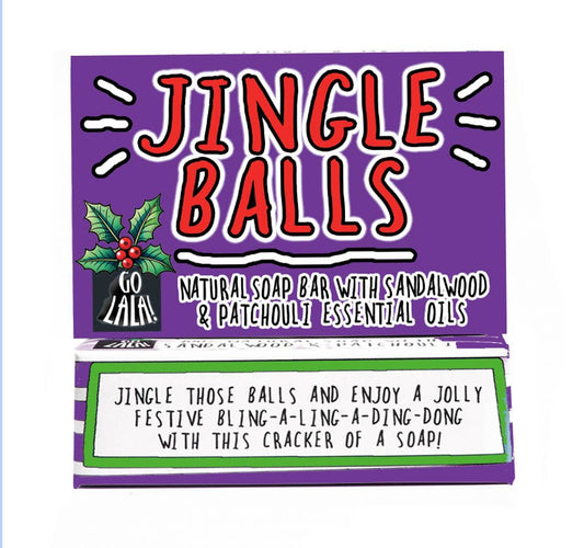 Jingle Balls Christmas Soap Sandalwood Patchouli Funny Gift