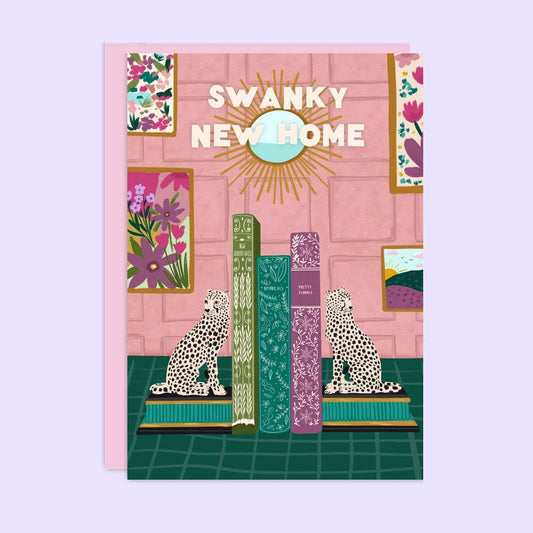 Swanky New Home Card | Housewarming Card | New House Card