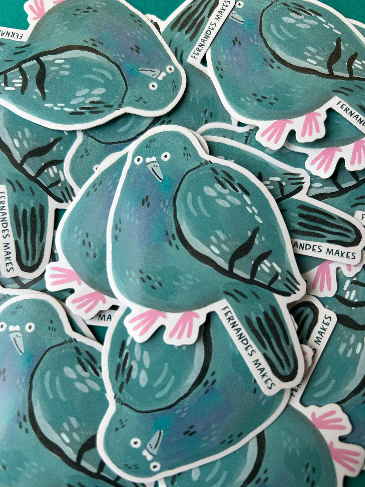 Pigeon Vinyl Stickers (Vol. 2 / 12 New Pigeons)