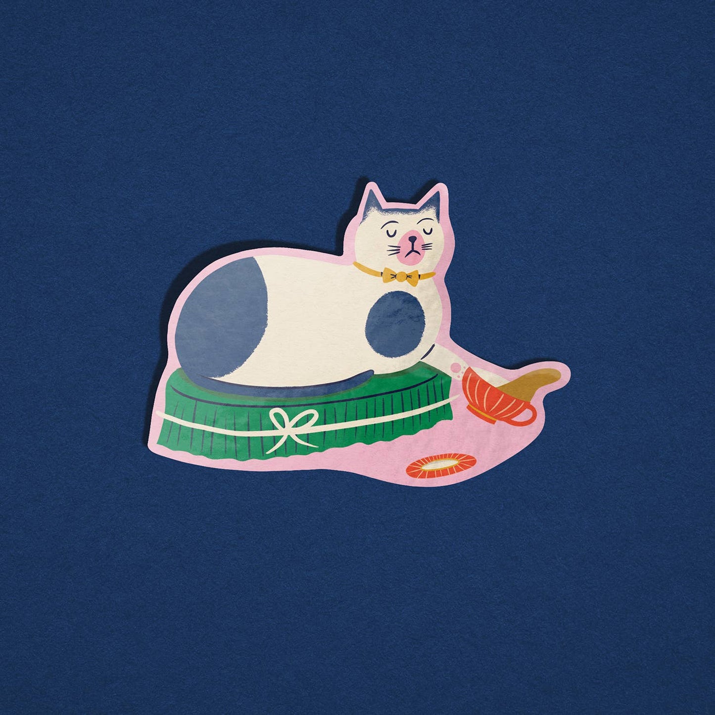 Fabulous Feline Cat Sticker 1 - Colourful Vinyl Sticker