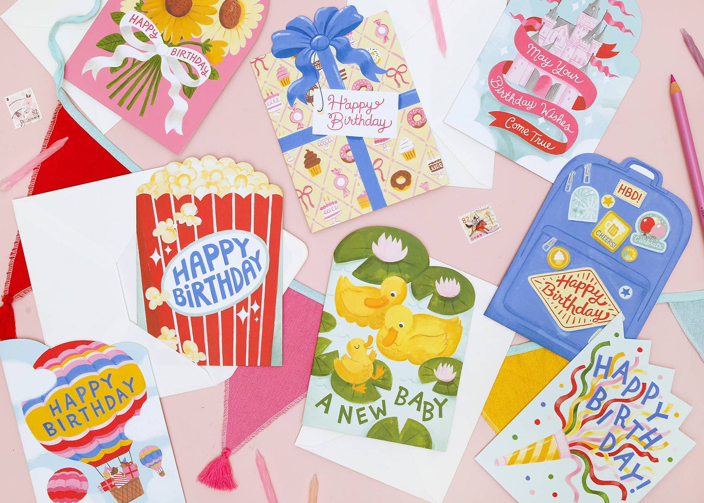 Air Balloon Birthday | Greeting Card | Birthday Card For Men