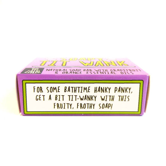 Soapy Tit Wank Soap Orange & Grapefruit Funny Gift