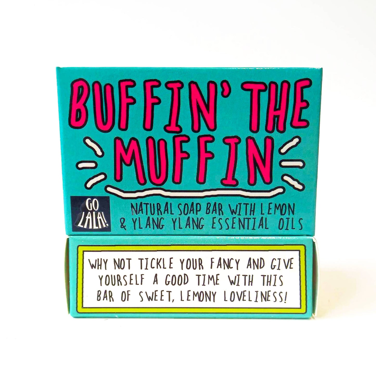 Buffin' the Muffin Soap Lemon & Ylang Ylang Funny Gift