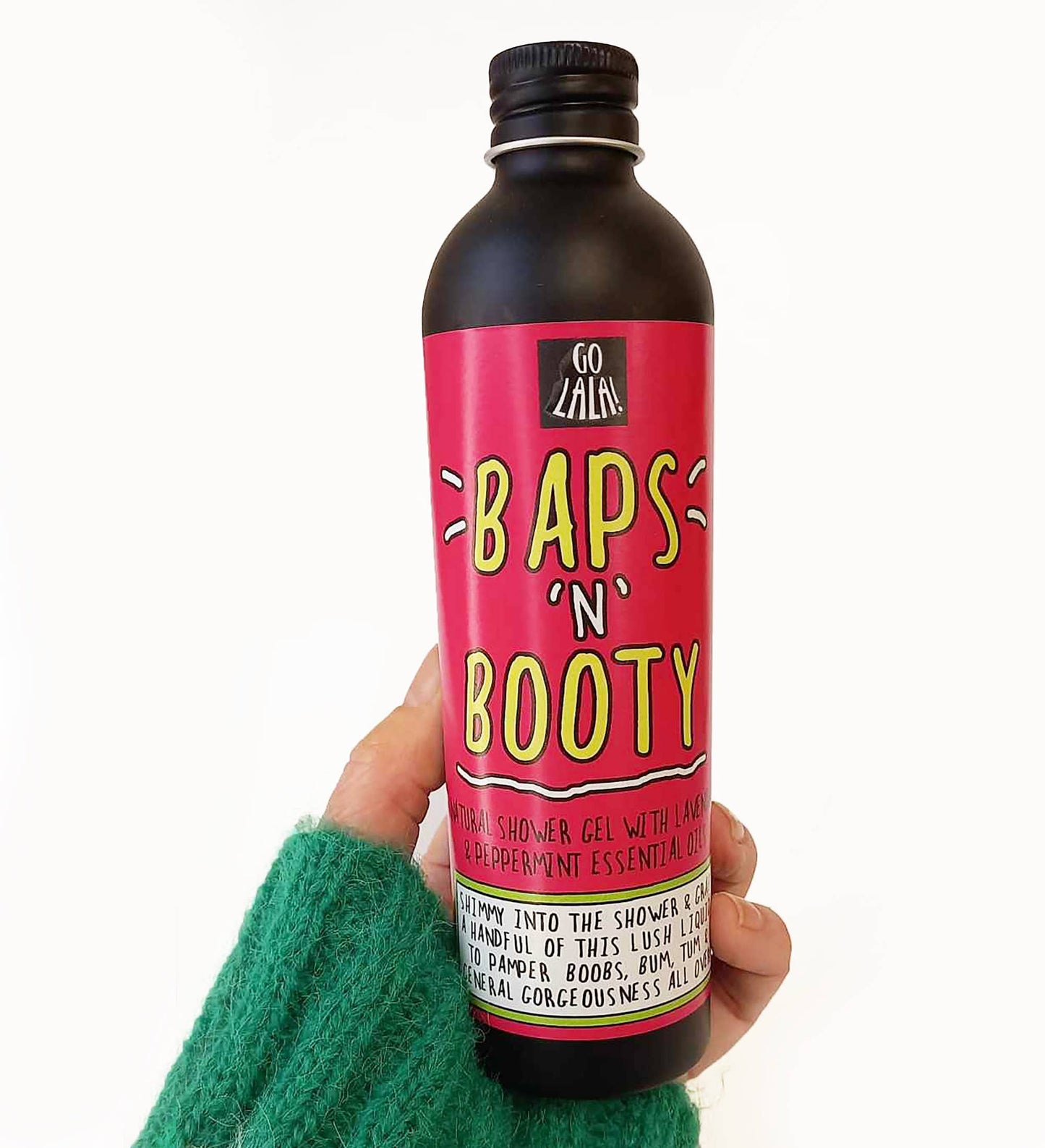 Shower Gel - Baps 'n' Beauty - vegan, lavender and peppermin