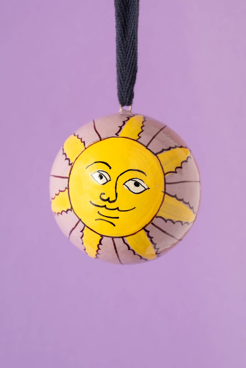 The Sun Purple Bauble