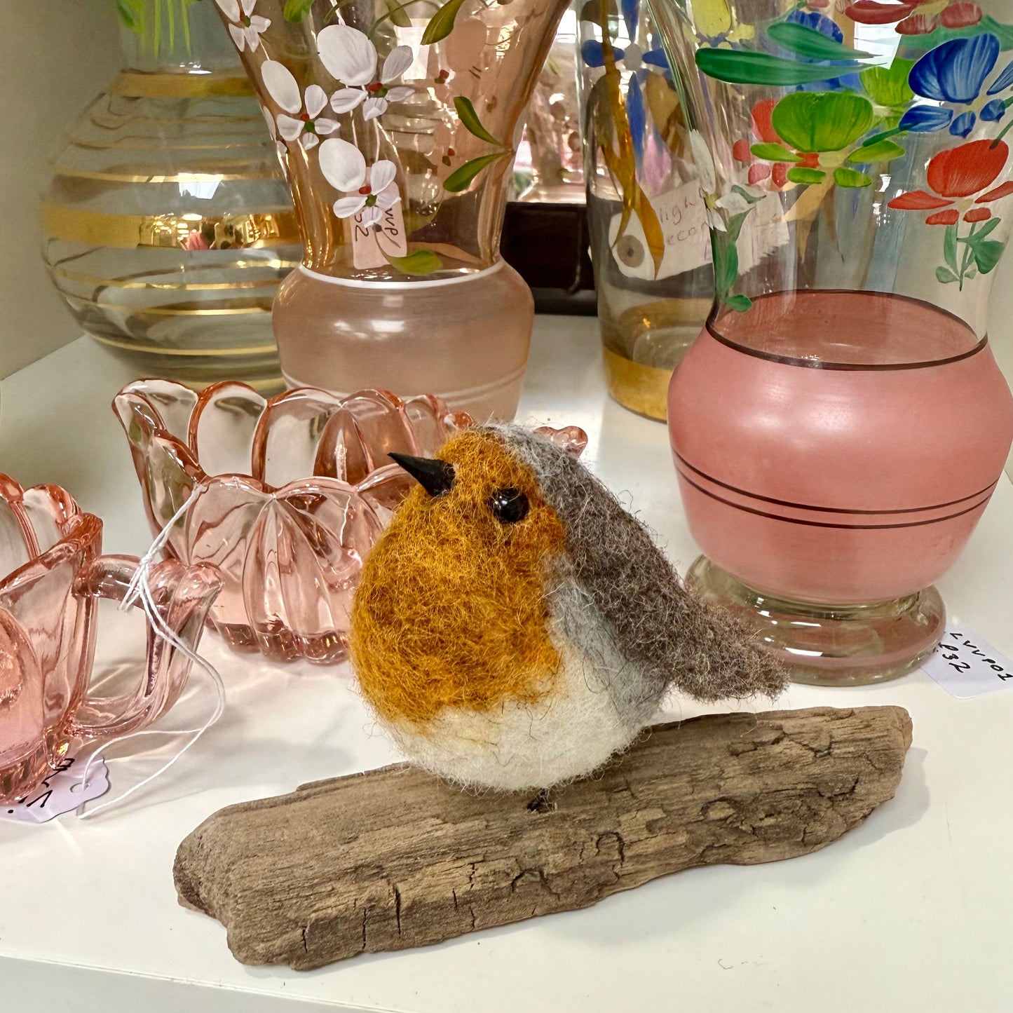 Robin on a Log