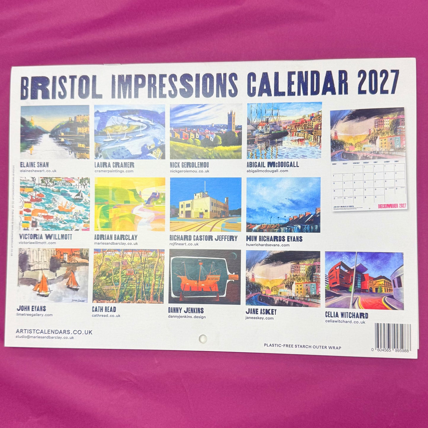 Bristol Impressions Calendar 2027