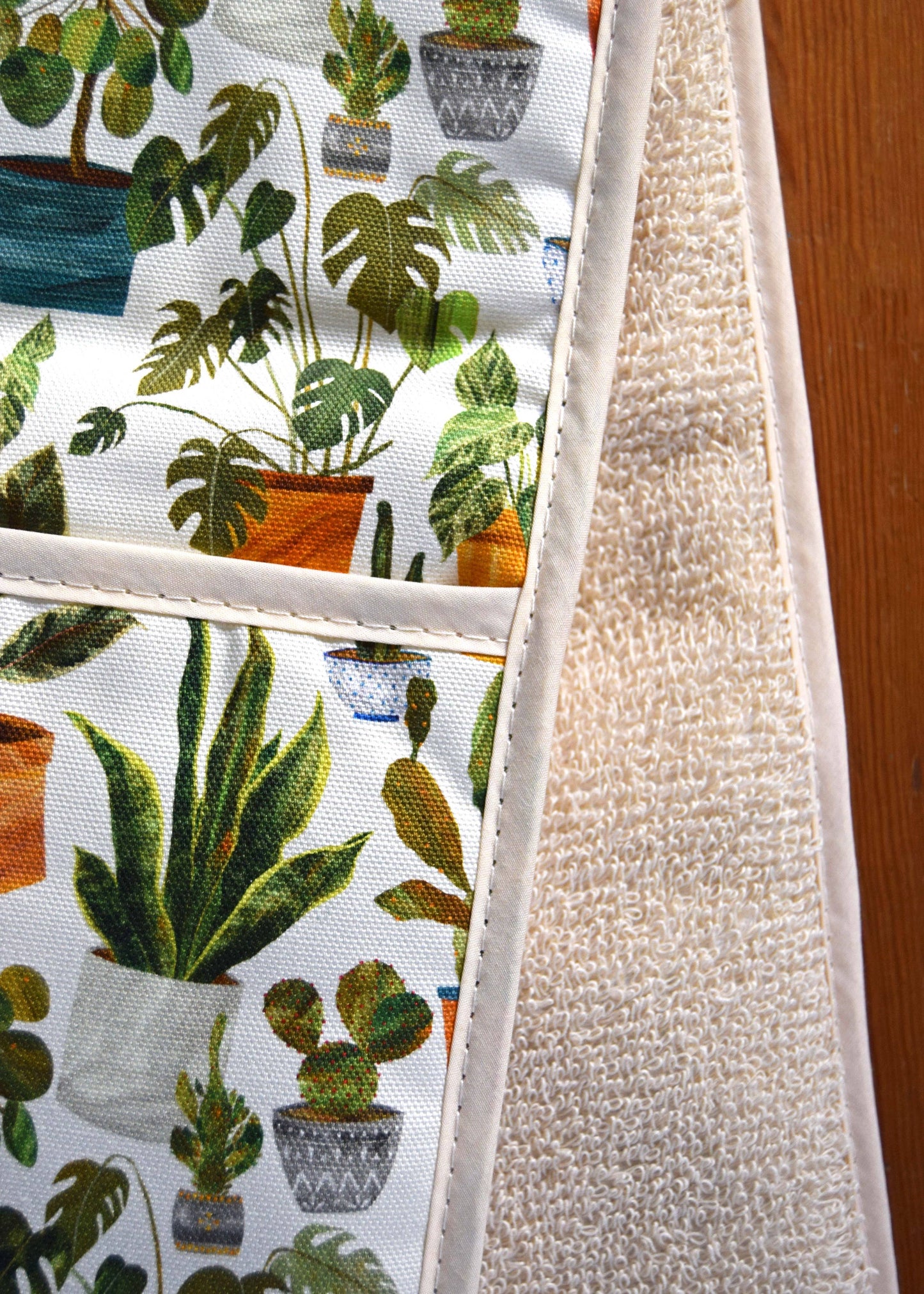 Houseplants Oven Gloves / Cotton Oven Mitts / Pot Holder