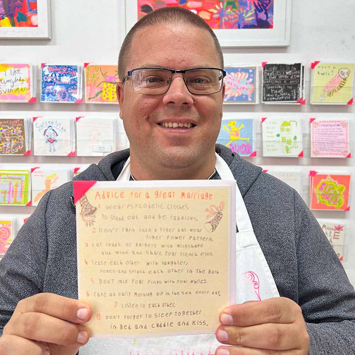 Advice For A Great Marriage, Wedding Card
