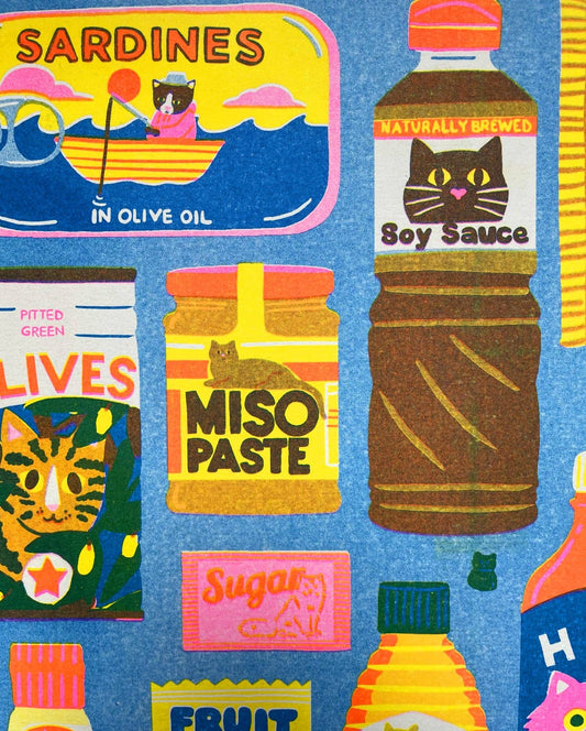 Cat Food Print