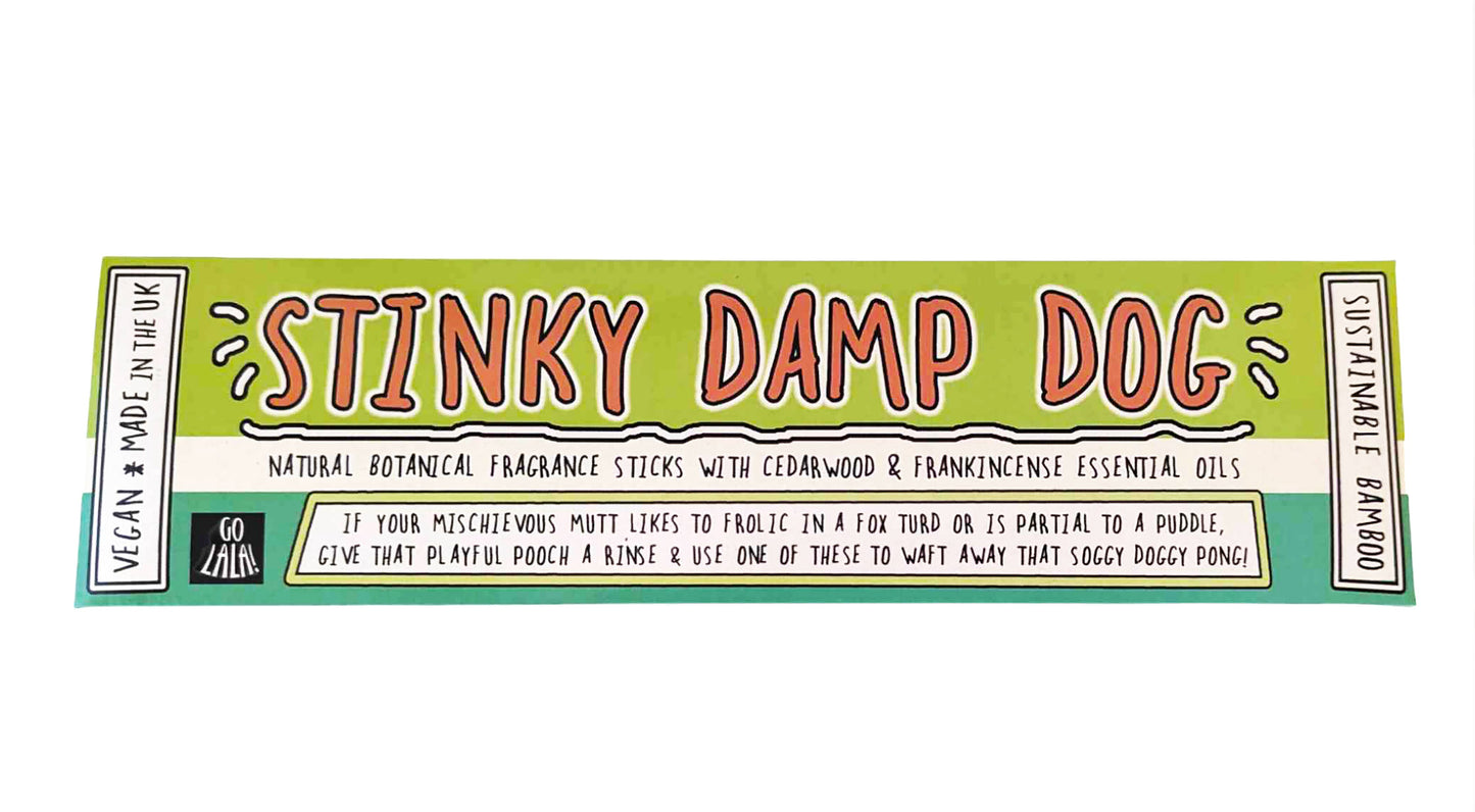 Stinky Damp Dog Funny Smells Fragrance Sticks