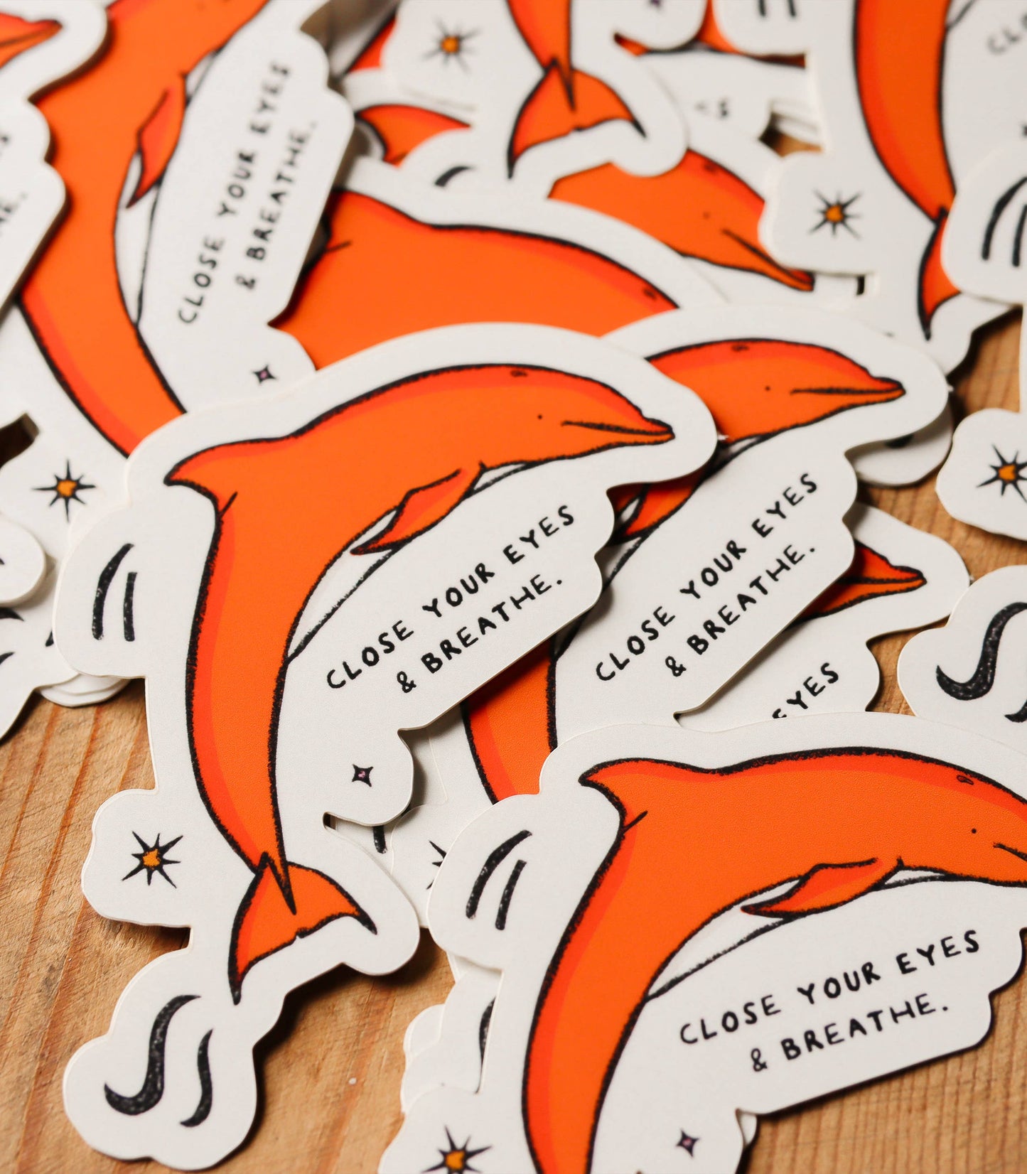 Dolphin Quote Sticker