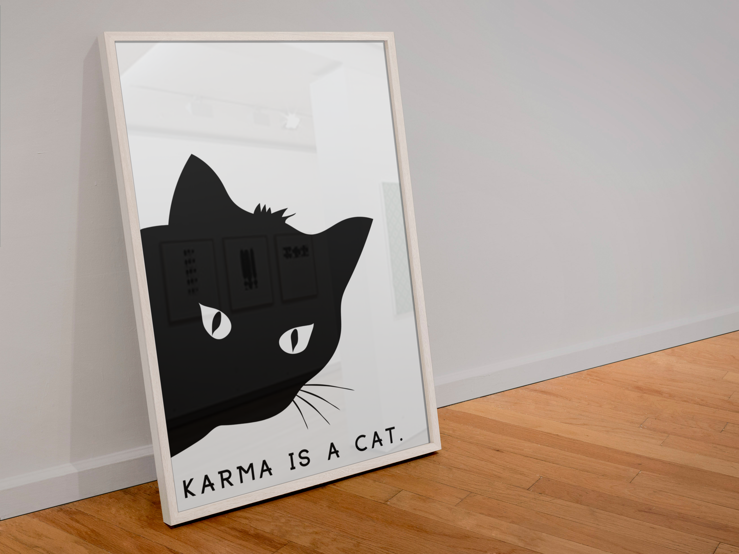 Karma is a cat Taylor Swift Print