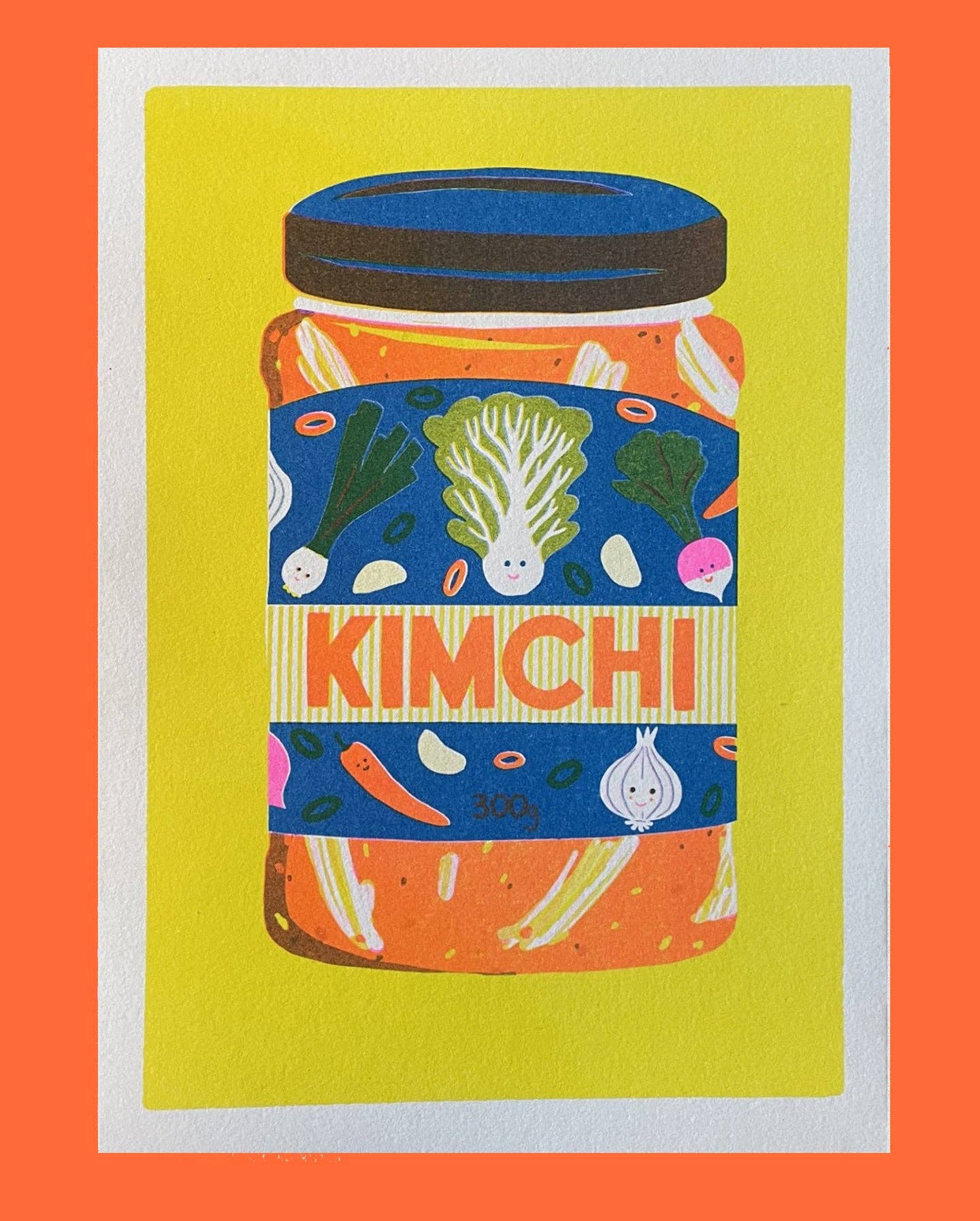 Mini Kimchi Riso Print