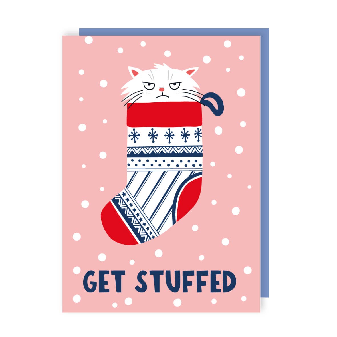 Get Stuffed Christmas Card 