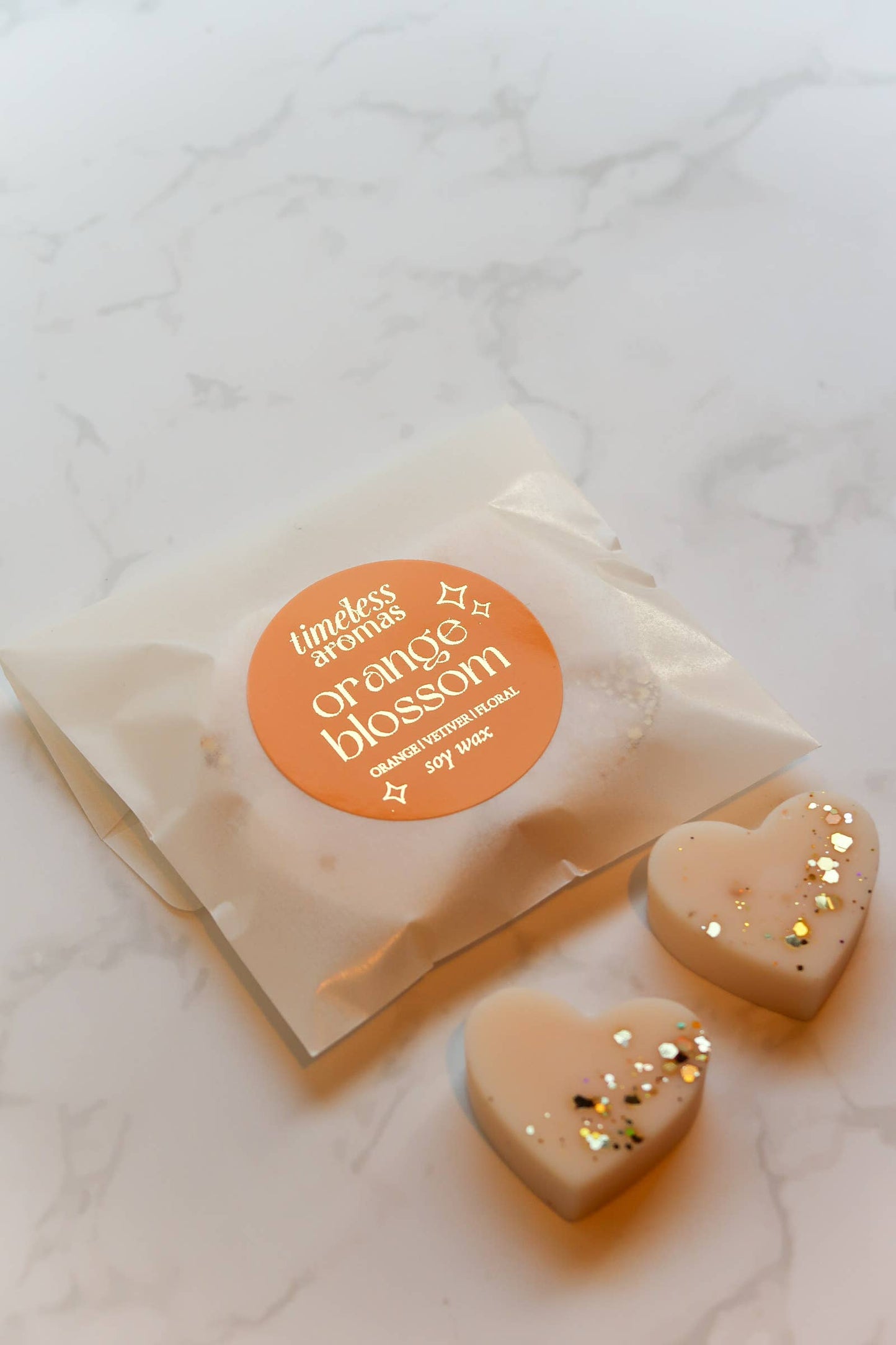 Orange Blossom Wax Melts, Soy Wax Melts, Scented Wax Melts