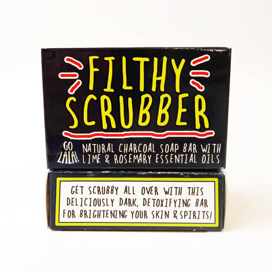 Filthy Scrubber Soap Lime & Rosemary Funny Gift