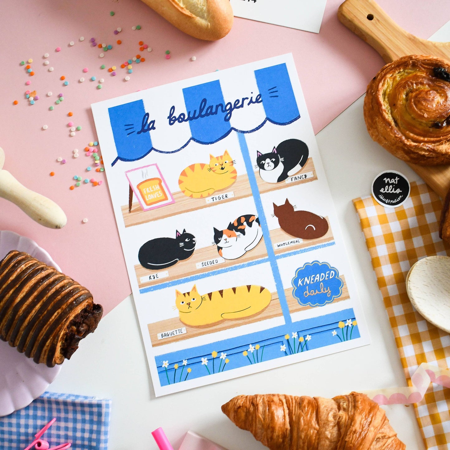 La Boulangerie  – A4 Heavyweight Art Print