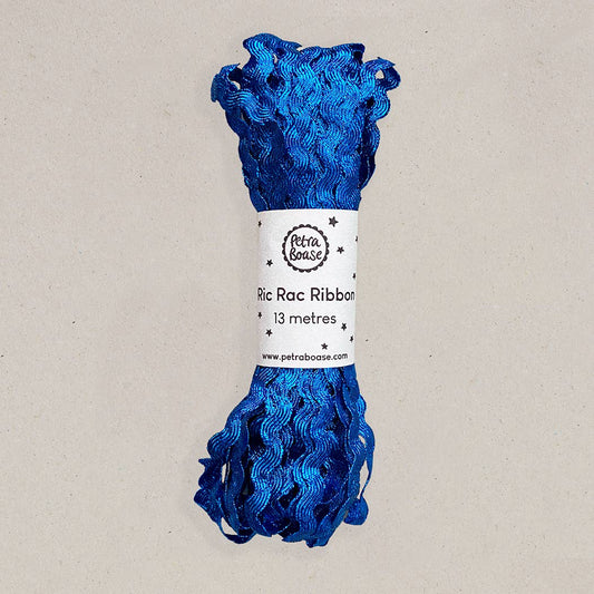 Ric Rac Ribbon 13m  - Blue Sapphire