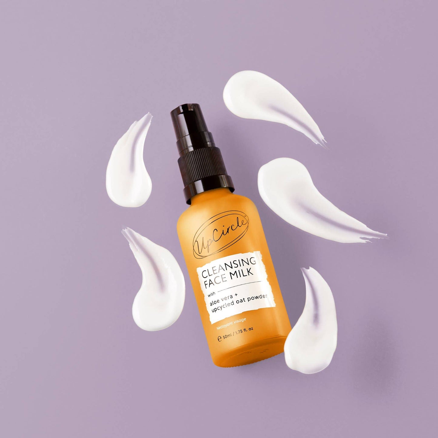 Eco Spa Cleansing Face Milk with Aloe Vera + upcycled Oat Powder