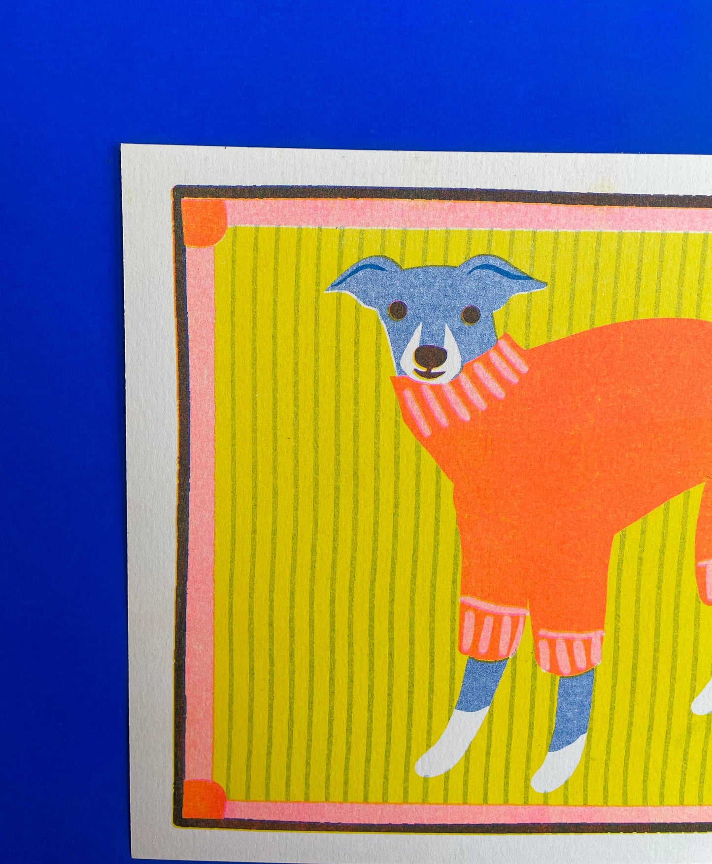 Italian Greyhound Mini Print