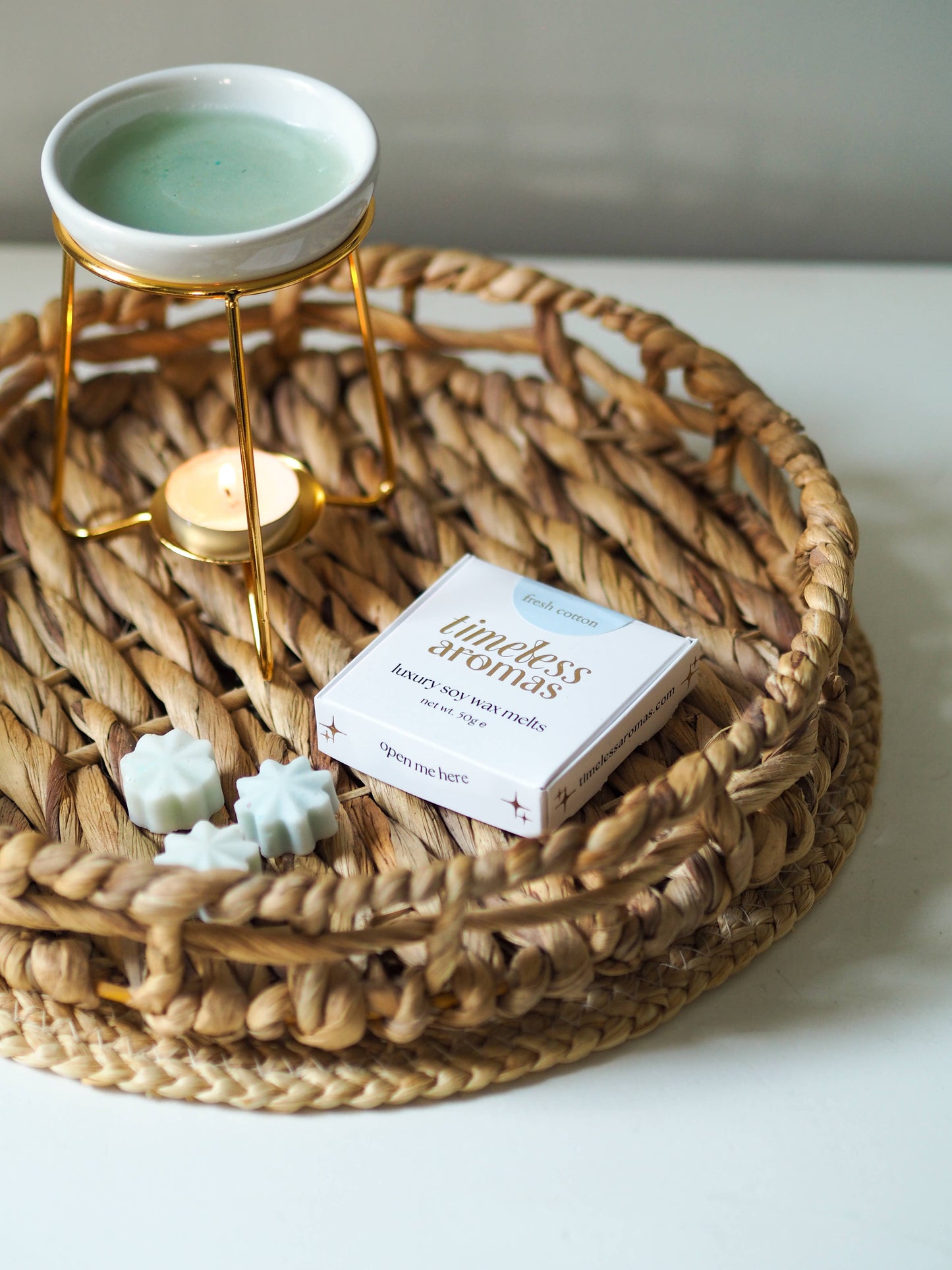 Fresh Cotton Soy Wax Melts | Luxury Home Fragrance