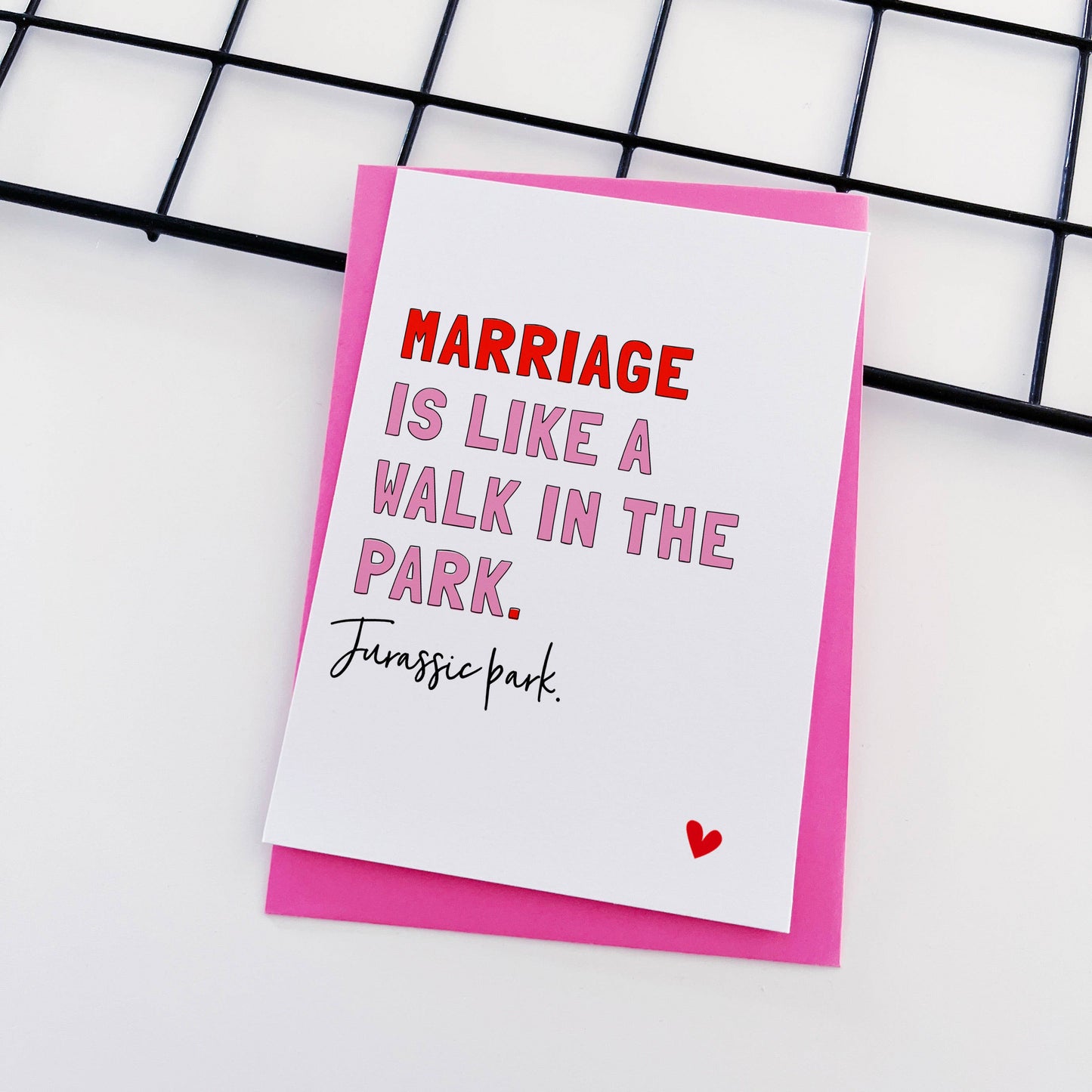 Jurassic Park Love Card