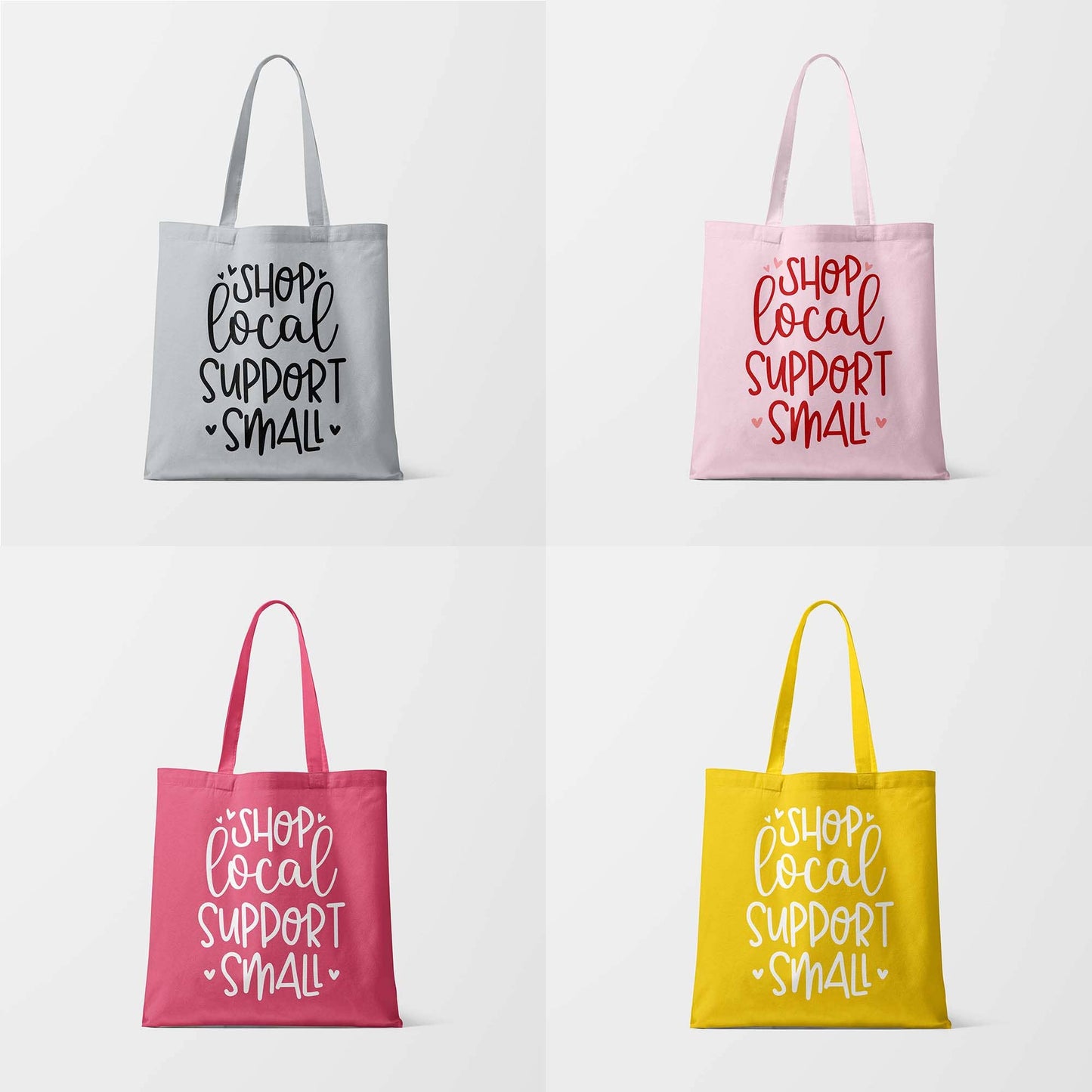 Shop Local Support Small Tote Bag