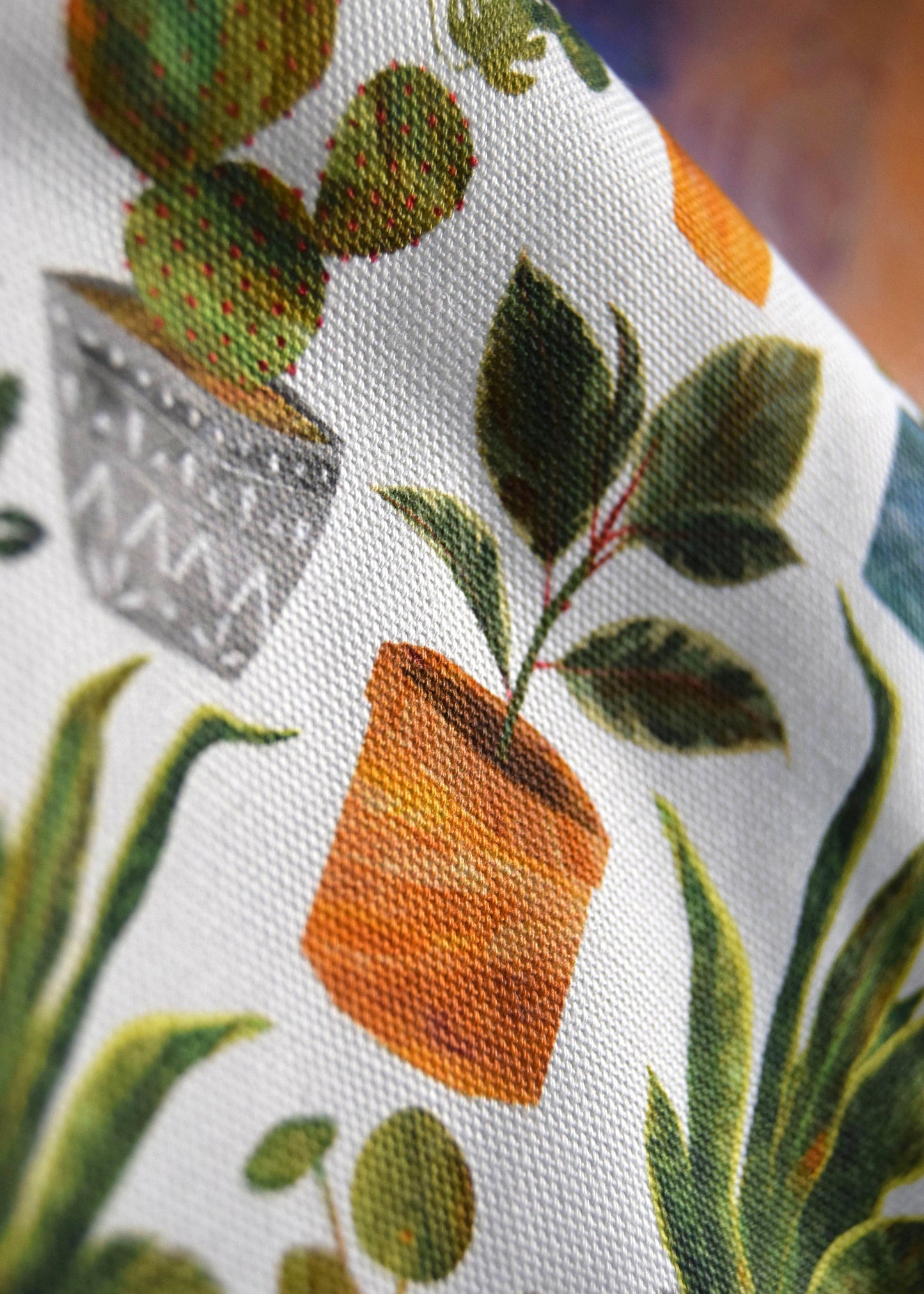 Houseplants Oven Gloves / Cotton Oven Mitts / Pot Holder