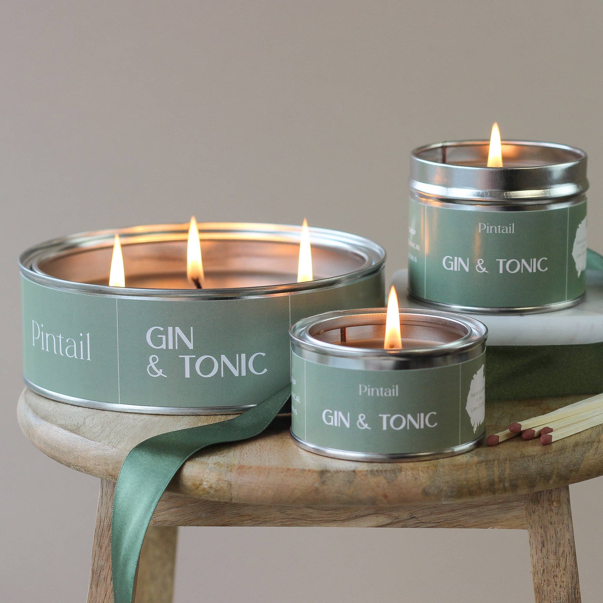 Gin & tonic scented candle