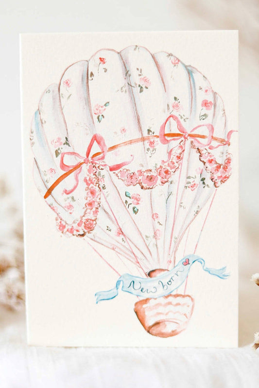 Newborn arrival - baby card