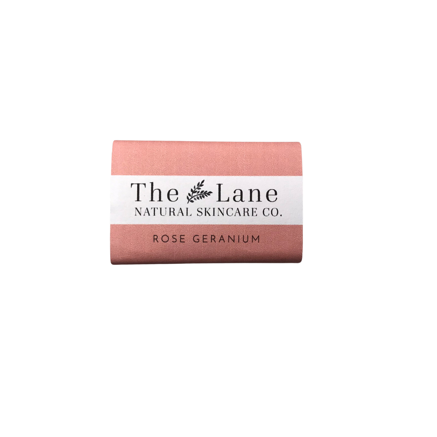 Bar of soap with 'The Lane Natural Skincare Co.' branding on a white background