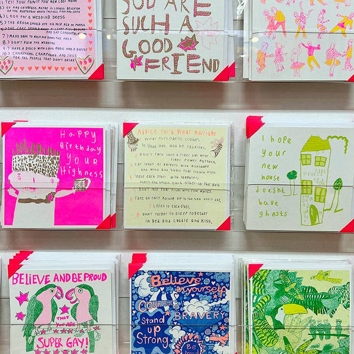 Advice For A Great Marriage, Wedding Card