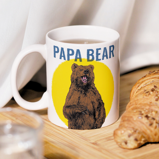 Papa Bear, You're the best mug perfect gift for fathers day or dads birthday.