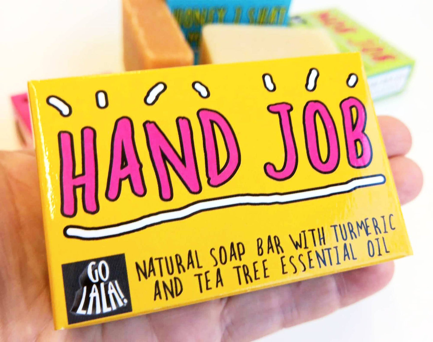 Hand Job Soap Tea Tree & Turmeric Funny Gift