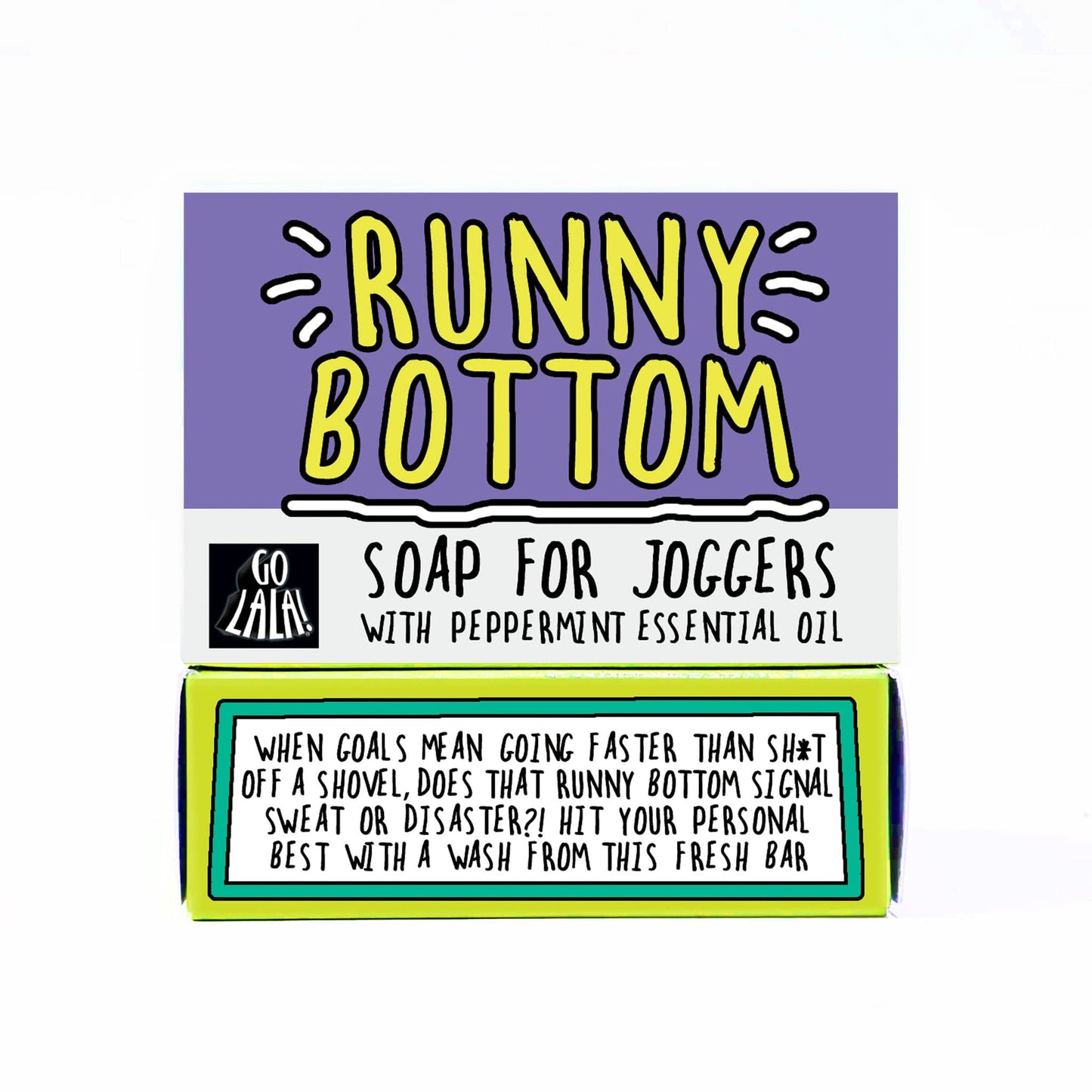 Runny Bottom Soap Peppermint Funny Gift 