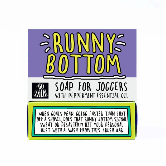 Runny Bottom Soap Peppermint Funny Gift 