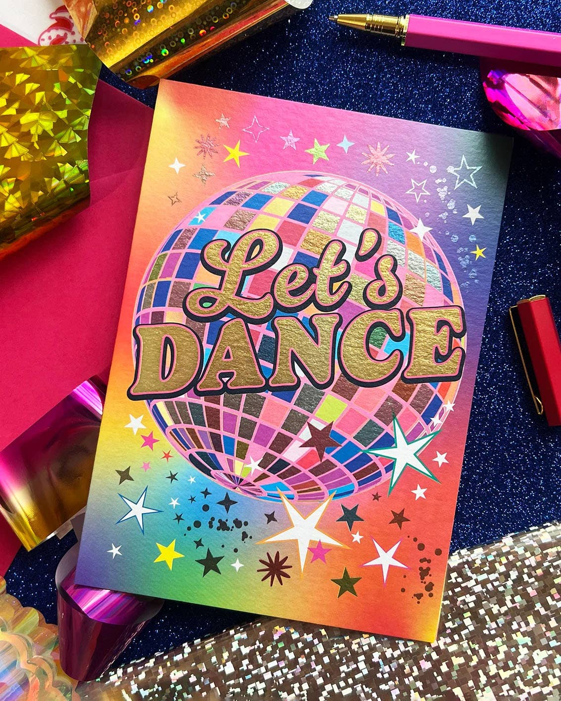 Let's Dance Birthday Card