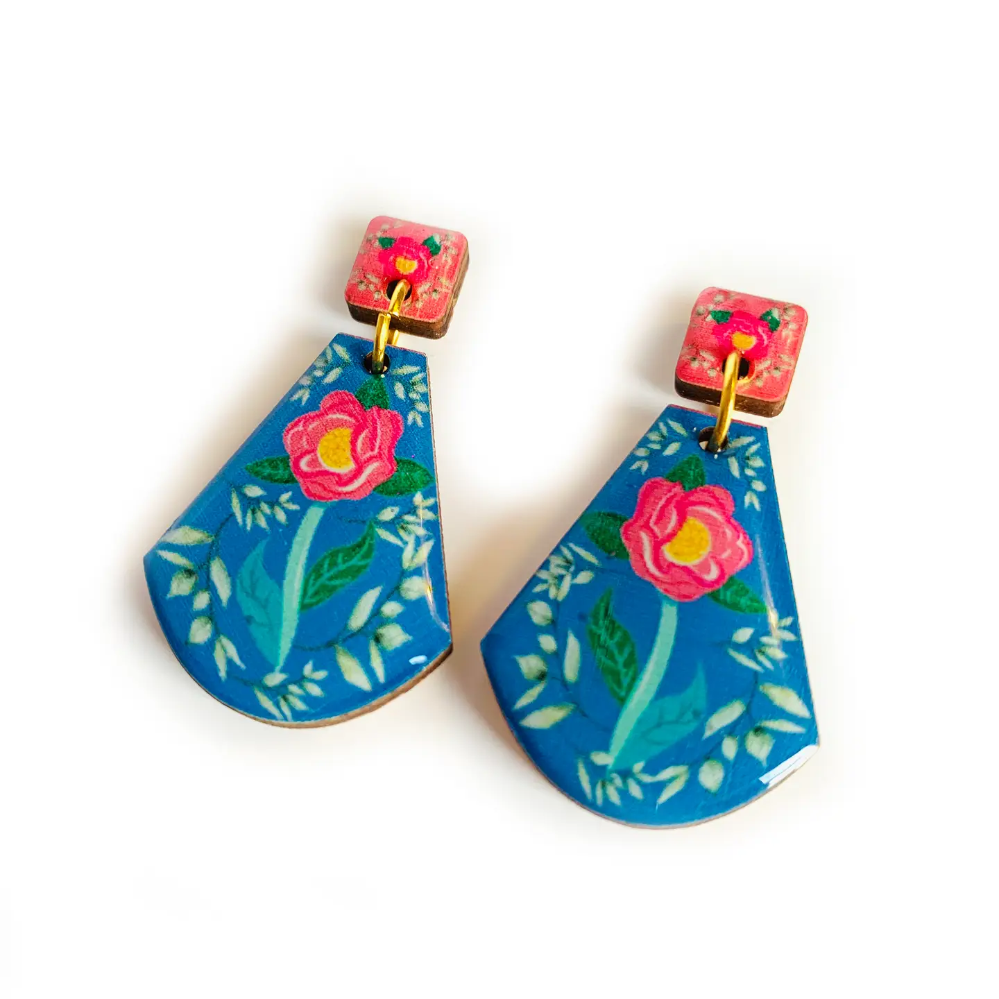 Floral Drop Earrings